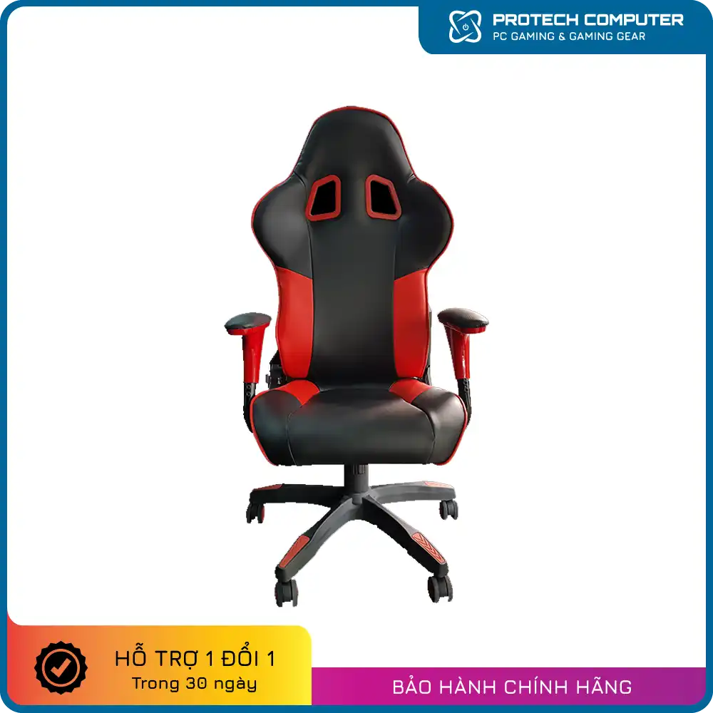 Ghế Gaming – Quán Net HQ-GX81 (Lưng ngả -  chân xoay)